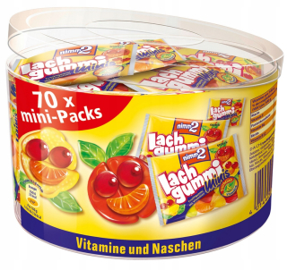 Nimm2 Lachgummi Mini Minis pakety 70 ks 735g