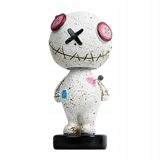 Halloween - Kývnutá figurínová dekorácia palubnej dosky automobilu
