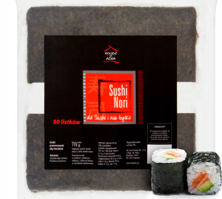Japonska kuchyňa - NORI SEAWEED 50PCS ALGAE ALGAE PRE SUSHI