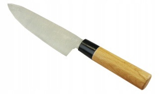 Ázijska kuchyňa - Nôž pre SUSHI DEBA 6 "nerezový na tvrdo