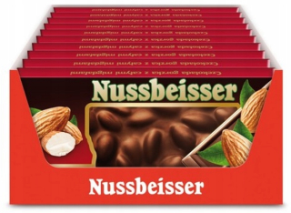 NussBeisser Bitter Chocolate s mandľou 20 kusov