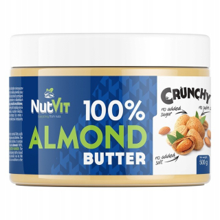 Nutvit 100% mandľové maslo 500 g maslo mandle