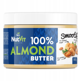 Nutvit 100% mandľové maslo 500 g mandľového masla
