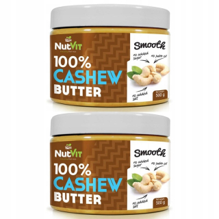 Nutvit 100% Casew Butter Smooth 1000g Kinder