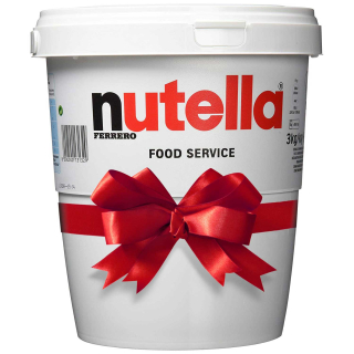 Nutella 3kg Veľký vedro pôvodného krému