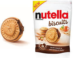 Nutella sušienky 304G-Kuchone Cookies s Nutelou