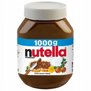 Nutella Originál z Nemecka 1kg DE 1000g