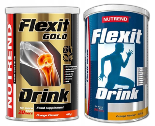Ochrana kĺbov -  NUTREND FLEXIT DRINK 400 G + FLEXIT GOLD 400 G MSM