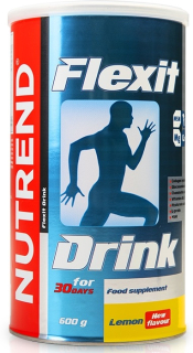 Ochrana kĺbov -  NUTREND FLEXIT DRINK 600g na rybníky citrón p-ń