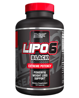 Spaľovač tuku - NUTREX lipo-6 čierny 120CAP horák na horáku POZNATE