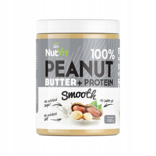 Nutvit 100% arašidové maslo + proteín 1000g