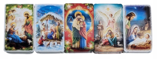 Veľkonočná dekorácia - Veľkonočná karta obsahuje obsah 6 x 10,5 cm