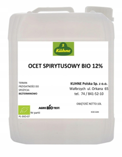 DUCHOVNÝ OCET 12% BIO 10 L - HORECA (KUHNE)