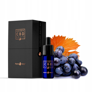 CBD - CBD olej 15% Premium na báze hroznového oleja