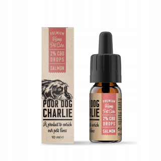 CBD - CBD olej 2% pre zvieratá - Salmon