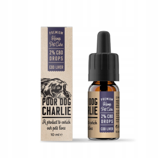 CBD - CBD olej 2% pre zvieratá - tran z tresky