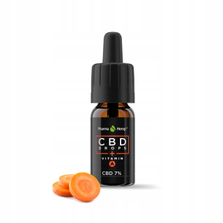 CBD - CBD Oil 7% s vtip založený na konopný olej 10ml