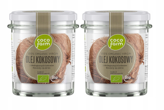 Oil Kokos Virgin Bio 2x260ml Zachnotł / Nierf / Surow