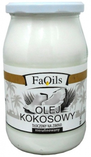 Kokosový olej 900ml Namnotizovaný nerafinovaný