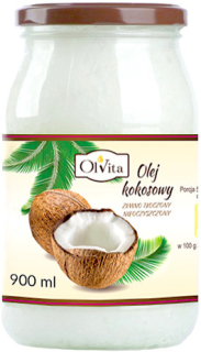 KOKOSOVÝ OLEJ EXTRA PANNA PRÍRODNÁ 900ML OLVITA