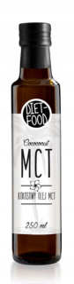 Kokosový olej MCT 250ml Diéta Potraviny Keto Dobré kyseliny