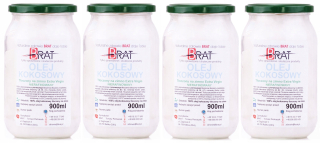 Definovaný kokosový olej 4x 900ml Extra Virgin