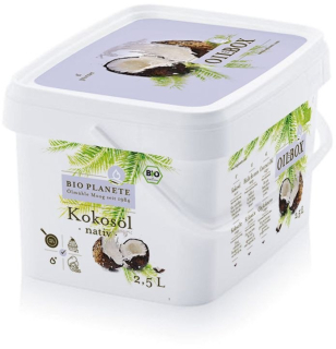 PANENSKÝ BIO KOKOSOVÝ OLEJ 2,5 L - BIO PLANETA BIO P
