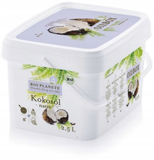 Coconut Oil Virgin Bio 2,5 l - Bio Planete Bio