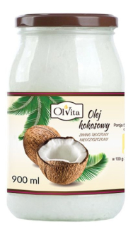 Kokosová olejová nerafinovaná 900ml