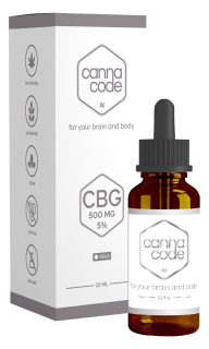 CBD - KONOPNÝ OLEJ 5% 10ML 500MG CBG CANNACODE