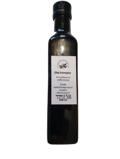 HEMP OIL 500 ml chladne nerafinovaný