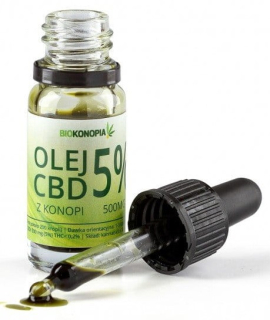CBD - Bioconopy olej 5% CBD olej 10 ml