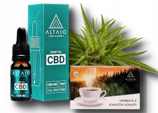 CBD - Konope CBD 10% | 1000 mg Full Spectrum | Altaio