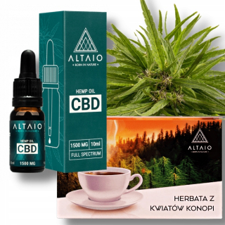 CBD - CBD zmršťovacie olej 15% | Full Spectum | Altaio