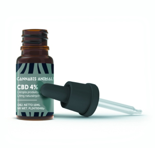 CBD - CBD 4% konopného oleja živočíšneho pôvodu pre psa mačky 10ml