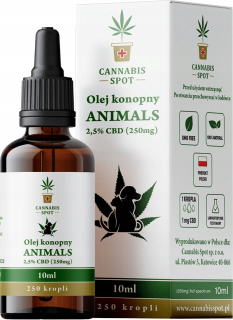 CBD - CBD Knink Oil zvieratá 2,5% 250 mg Certified