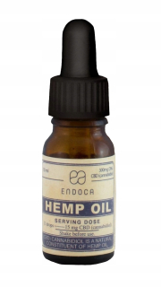 CBD - Konopný olej CBD Endoca 3% CBD olej 10 ml