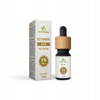CBD - Konope CBD RAW 1% Premium konope KRÁL 10ml