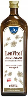 FLAXOVÝ OLEJ PRE DIÉTU DR BUDWIG 1L LENVITOL