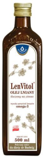 FLAXOVÝ OLEJ PRE DIÉTU DR BUDWIG 500ML LENVITOL
