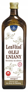 OLEJ Z ĽADOVÝCH SEMIEN LENVITOL 0,5L DOPORUČENÉ PRE DR. BUD DIETU
