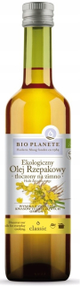 Repkový olej pre studený bio 500 ml - bio