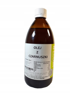 Čierny a 500ml olejovitý olej