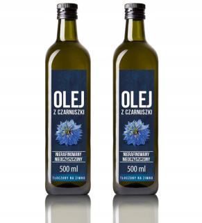 ČIERNY KUMINOVÝ OLEJ 500ml ZDRAVOTNÁ KRÁSA