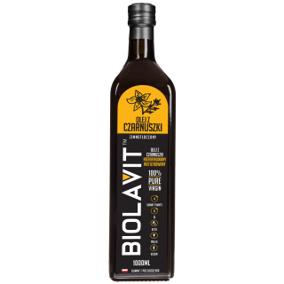 Non-rafinovaný černosilný olej 1000 ml biolavit