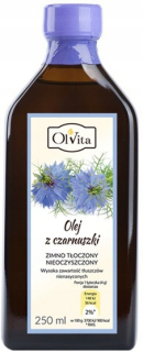 Olej s pretlačeným pretlačeným olvita 250ml