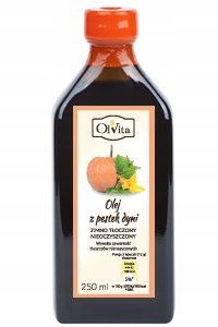 Studený tekvicový olej pozadia. 0,25l olvita