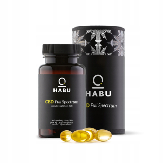 CBD - Konopný olej CBD konopný extrakt v kapsuliach FV