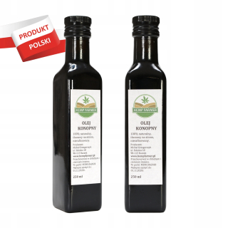 Oil Cannabis chladno 250ml poľský produkt