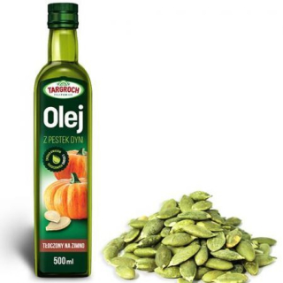 Silný tekvicový olej! 500 ml